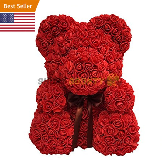 Rose Teddy Bear Red