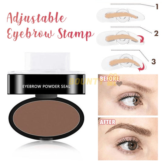 Realbrow Adjustable Eyebrow Stamp (1 Unit) Brown / Buy 1