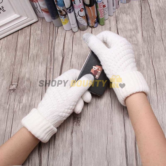 Touchscreen Woolen Gloves